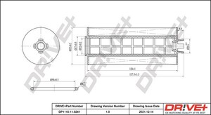 Фото Оливний фільтр DRIVE PARTS  DP1110110241