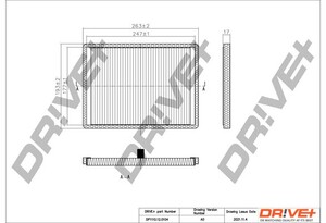 Фото Автозапчастина DRIVE PARTS  DP1110120104