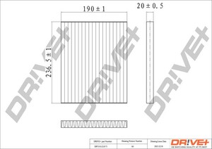 Фото Автозапчастина DRIVE PARTS  DP1110120171