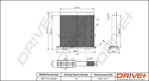 Фото Фільтр, повітря у салоні DRIVE PARTS  DP1110120255