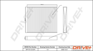 Фото Автозапчастина DRIVE PARTS  DP1110120274