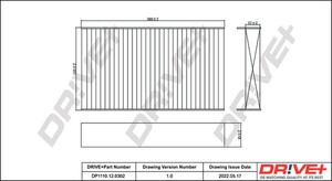 Фото Автозапчастина DRIVE PARTS  DP1110120302