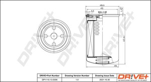 Фото Фільтр палива DRIVE PARTS  DP1110130306