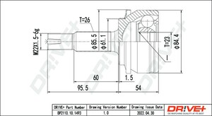 Фото Автозапчастина DRIVE PARTS  DP2110101493