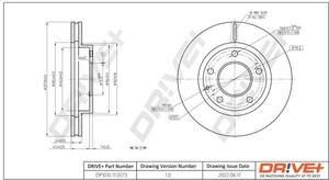 Фото Автозапчастина DRIVE PARTS  DP1010110573