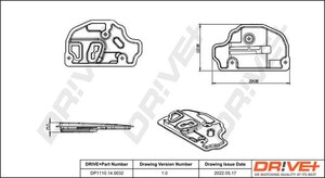 Фото Автозапчастина DRIVE PARTS  DP1110140032