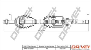 Фото Приводний вал DRIVE PARTS  DP2110100207