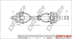 Фото Автозапчастина DRIVE PARTS  DP2110100384