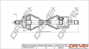 Фото Автозапчастина DRIVE PARTS  DP2110101010