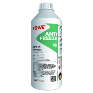 Фото Антифриз (зелений) 1.5L HIGHTEC ANTIFREEZE COOLANT AN 18 LC (1:1=-37°C) (концентрат) ROWE  21133-0015-99