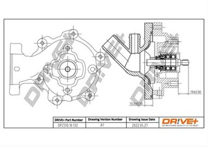 Фото Автозапчастина DRIVE PARTS  DP231010132