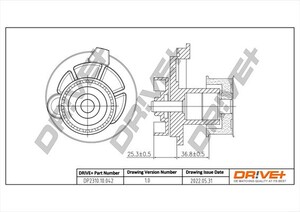 Фото Автозапчастина DRIVE PARTS  DP231010042