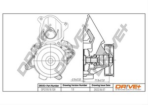 Фото Автозапчастина DRIVE PARTS  DP231010120