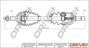 Фото Автозапчастина DRIVE PARTS  DP2110100167