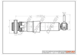 Фото Автозапчастина DRIVE PARTS  DP1610.10.0055