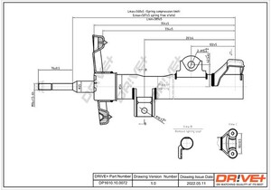 Фото Автозапчастина DRIVE PARTS  DP1610.10.0072