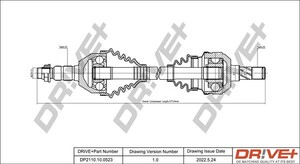 Фото Автозапчастина DRIVE PARTS  DP2110.10.0523