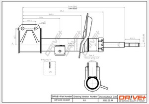 Фото Автозапчастина DRIVE PARTS  DP1610.10.0037