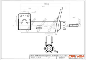 Фото Автозапчастина DRIVE PARTS  DP1610.10.0124