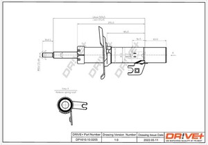 Фото Амортизатор DRIVE PARTS  DP1610.10.0205