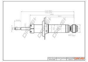 Фото Автозапчастина DRIVE PARTS  DP1610.10.0063