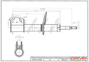 Фото Автозапчастина DRIVE PARTS  DP1610.10.0096