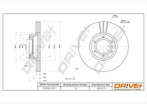 Фото Автозапчастина DRIVE PARTS  DP1010.11.1172