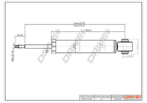 Фото Амортизатор DRIVE PARTS  DP1610.10.0148