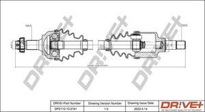 Фото Автозапчастина DRIVE PARTS  DP2110100161