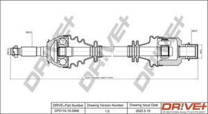 Фото Автозапчастина DRIVE PARTS  DP2110100466