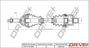 Фото Автозапчастина DRIVE PARTS  DP2110100688