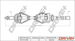 Фото Приводний вал DRIVE PARTS  DP2110100785