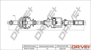 Фото Автозапчастина DRIVE PARTS  DP2110100619