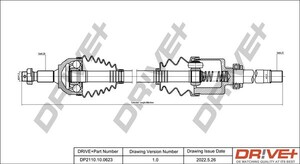 Фото Автозапчастина DRIVE PARTS  DP2110100623