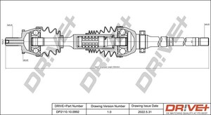 Фото Приводний вал DRIVE PARTS  DP2110100992