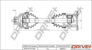 Фото Автозапчастина DRIVE PARTS  DP2110101790