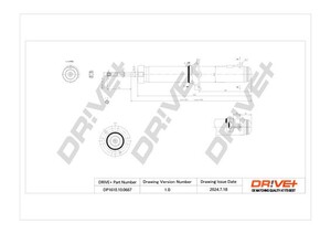 Фото Автозапчастина DRIVE PARTS  DP1610100667