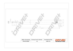 Фото Автозапчастина DRIVE PARTS  DP1610100526