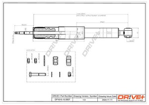 Фото Амортизатор DRIVE PARTS  DP1610100607