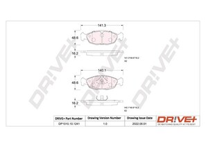 Фото Автозапчастина DRIVE PARTS  DP1010101241